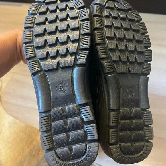 Golden Road Women’s winter waterproof Boots black/ grey fur size 8 - Picture 7 of 8